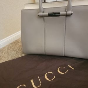 Gucci lady bamboo top handle bag